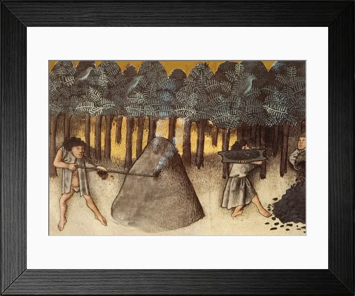 Framed Print : THOMAS of Cantimpr頨1201-1276). Codex Granatensis Framed Print : THOMAS of Cantimpr頨1201-1276). Codex Granatensis