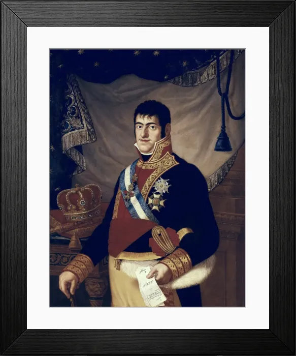 Framed Print : FERDINAND VII of Spain (1784-1833). King of Spain Framed Print : FERDINAND VII of Spain (1784-1833). King of Spain
