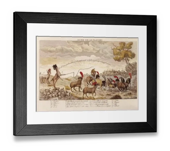 Framed Print : Spain (1852). Peninsular War (1808-1814). Lo Framed Print : Spain (1852). Peninsular War (1808-1814). Lo