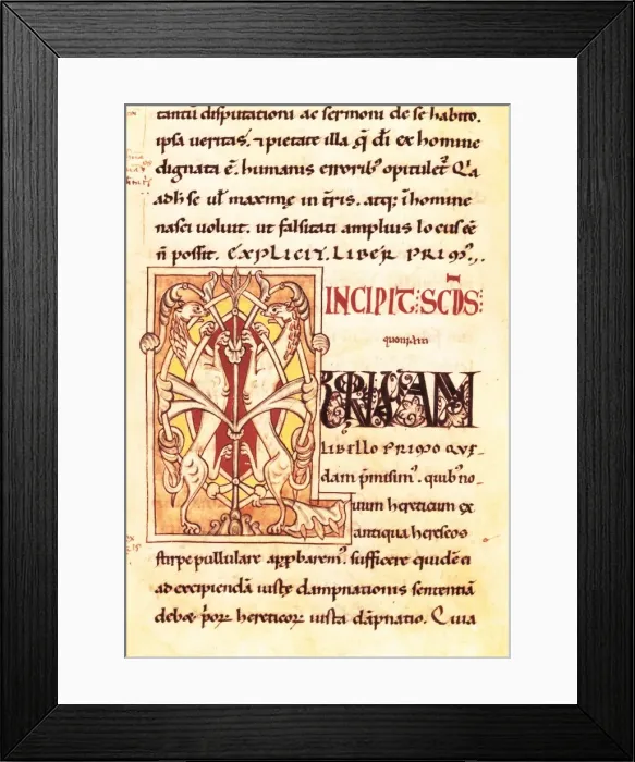 Framed Print : CASIANO, Juan (360-435). Oriental monk and ascetic Framed Print : CASIANO, Juan (360-435). Oriental monk and ascetic
