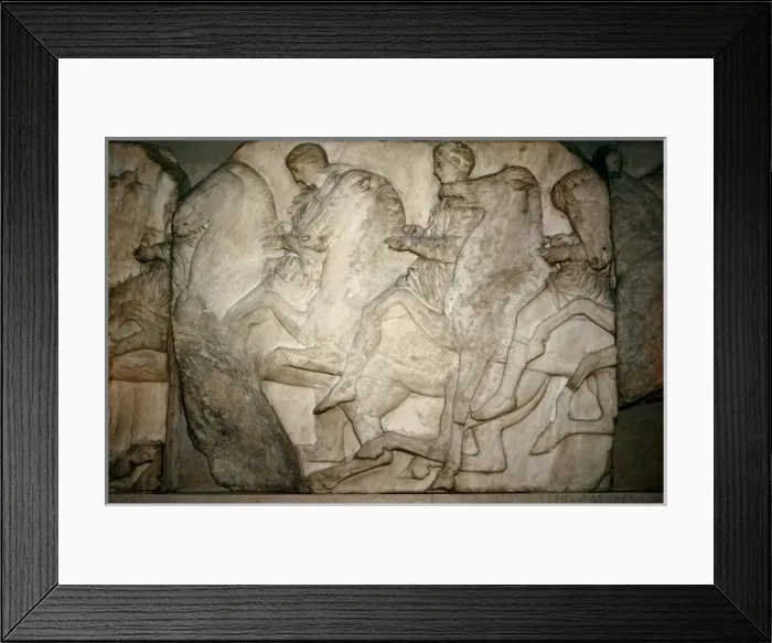 Framed Print : PHIDIAS (490 -431 BC). Horsemen from the north Framed Print : PHIDIAS (490 -431 BC). Horsemen from the north