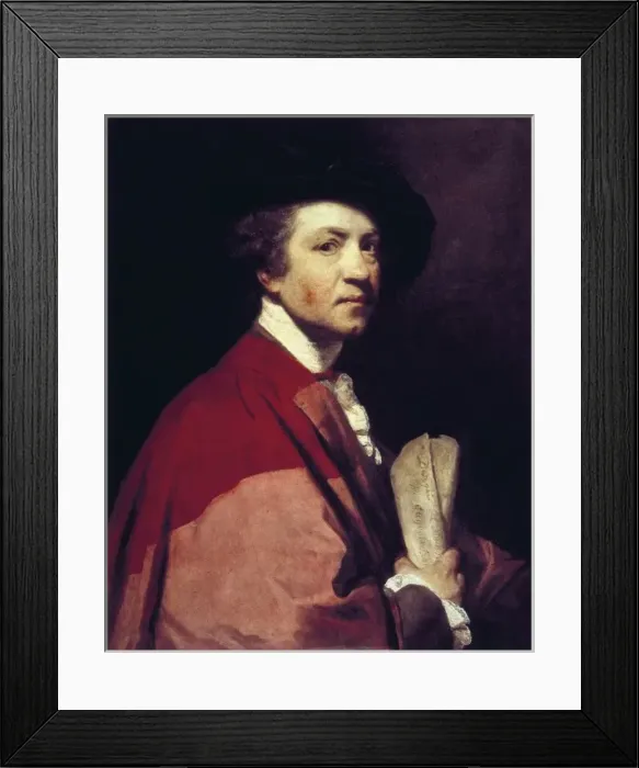 Framed Print : REYNOLDS, Sir Joshua (1723-1792). Self-Portrait Framed Print : REYNOLDS, Sir Joshua (1723-1792). Self-Portrait