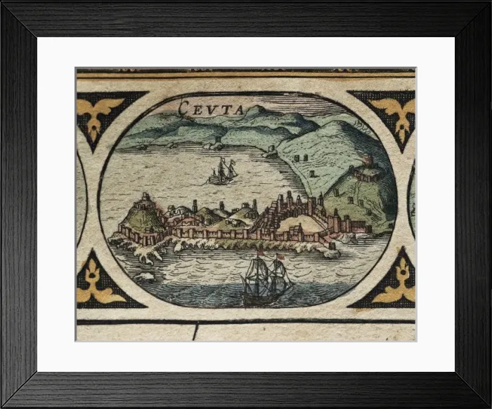 Framed Print : BLAEU, Willem Janszoon (1571-1638); BLAEU, Jan Framed Print : BLAEU, Willem Janszoon (1571-1638); BLAEU, Jan
