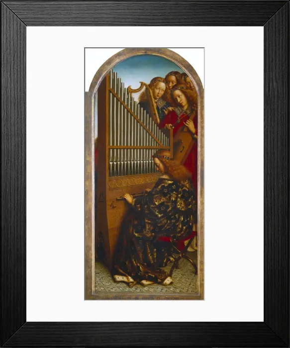 Framed Print : EYCK, Jan van (1390-1441); EYCK, Hubert van (1370-1426) Framed Print : EYCK, Jan van (1390-1441); EYCK, Hubert van (1370-1426)