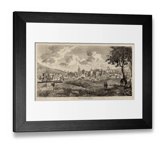 Framed Print : Picture of the work Viage por Espauot;(1774) Framed Print : Picture of the work Viage por Espauot;(1774)