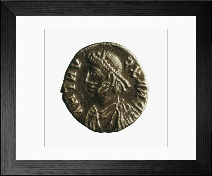 Framed Print : Gunthamund (450 - 496). King of the Vandals