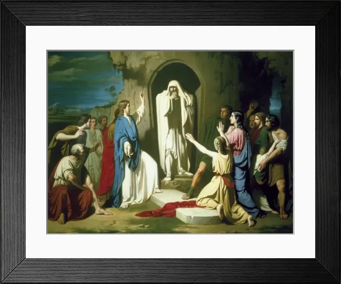 Framed Print : CASADO DEL ALISAL, Jos頨1832-1886). The Resurrection Framed Print : CASADO DEL ALISAL, Jos頨1832-1886). The Resurrection