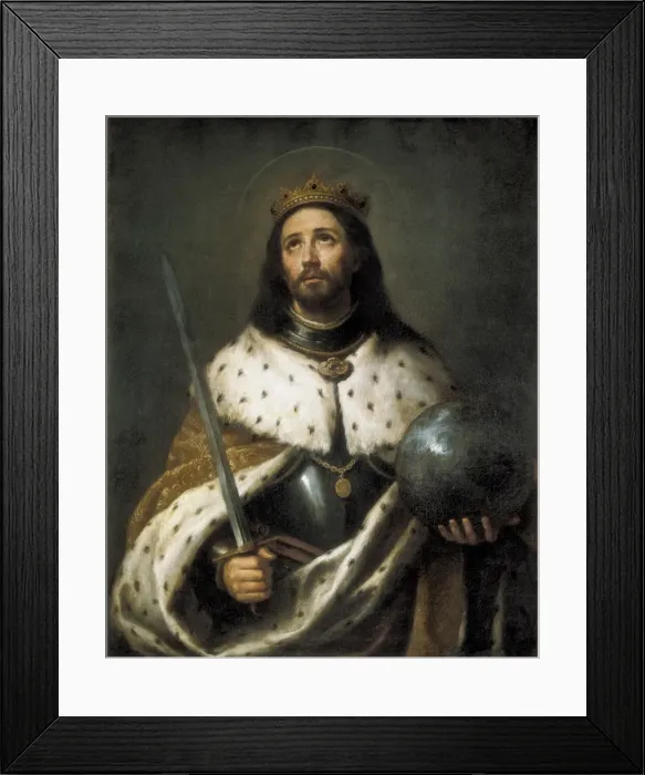 Framed Print : MURILLO, Bartolom項steban (1617-1682). Saint Framed Print : MURILLO, Bartolom項steban (1617-1682). Saint