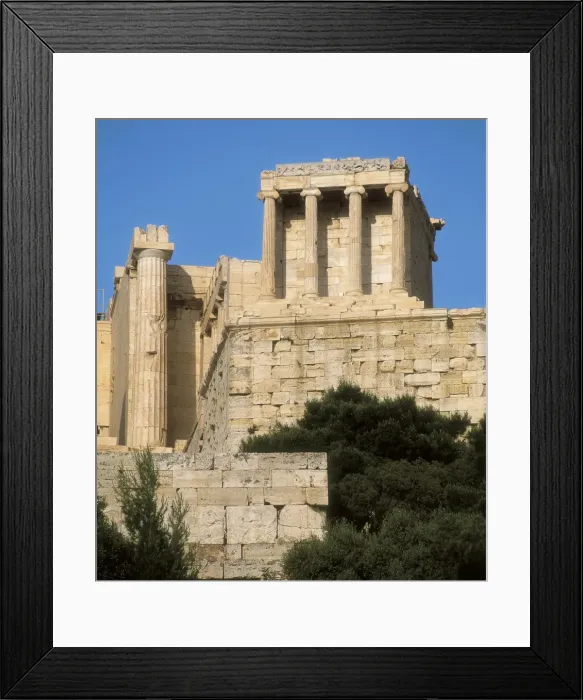 Framed Print : MNESICLES (5th C. BC);CAL̓RATES, (5th C. BC) Framed Print : MNESICLES (5th C. BC);CAL̓RATES, (5th C. BC)