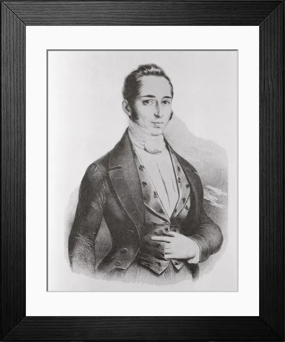 Framed Print : AZUERO, Vicente (1787-1844). Colombian lawyer Framed Print : AZUERO, Vicente (1787-1844). Colombian lawyer