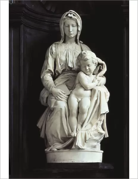 Michelangelo (1475-1564). Madonna of Bruges