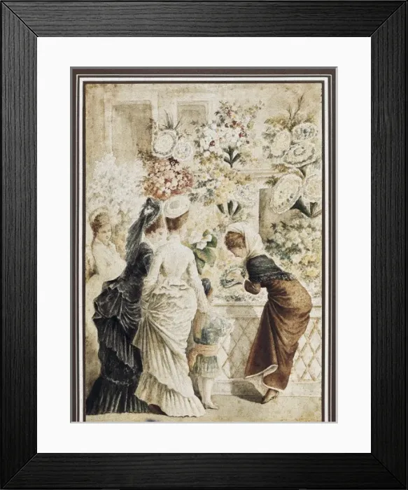 Framed Print : Rambla de las Flors (Rambla of Flowers) of Barcelona Framed Print : Rambla de las Flors (Rambla of Flowers) of Barcelona