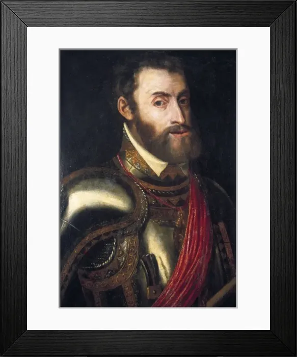 Framed Print : CHARLES V (1500-1558). Holy Roman Emperor (1519-1556) Framed Print : CHARLES V (1500-1558). Holy Roman Emperor (1519-1556)