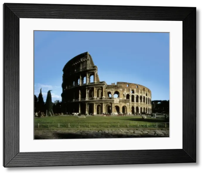 Framed Print : Colosseum or Flavian Amphitheatre. 72-80. ITALY Framed Print : Colosseum or Flavian Amphitheatre. 72-80. ITALY