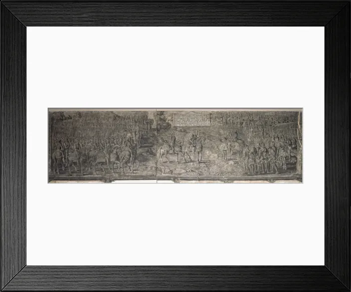 Framed Print : German Empire. War of Religion. Battle of M Framed Print : German Empire. War of Religion. Battle of M