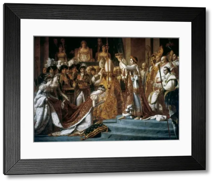 Framed Print : David, Jacques-Louis (1748-1825). The Consecration Framed Print : David, Jacques-Louis (1748-1825). The Consecration