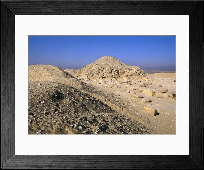 Framed Print : Pyramid of Unas. 2375 -2345 BC. EGYPT. CAIRO Framed Print : Pyramid of Unas. 2375 -2345 BC. EGYPT. CAIRO