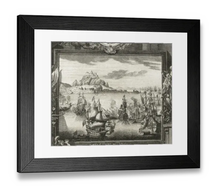Framed Print : Spain (1706). War of the Soanish Succession Framed Print : Spain (1706). War of the Soanish Succession