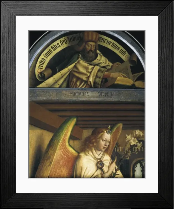 Framed Print : EYCK, Jan van (1390-1441); EYCK, Hubert van (1370-1426) Framed Print : EYCK, Jan van (1390-1441); EYCK, Hubert van (1370-1426)