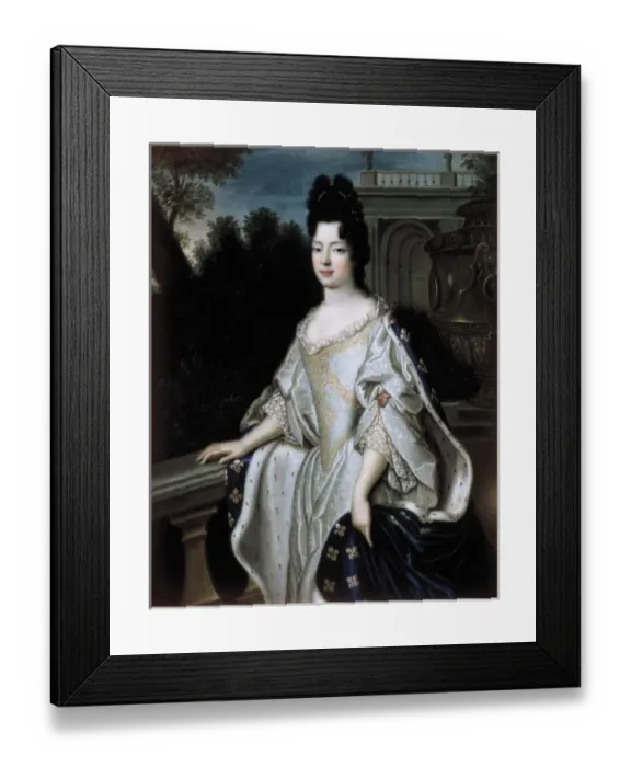 Framed Print : Marie-Ad鬡拉of Savoy (1685-1712). Louis XIV s Framed Print : Marie-Ad鬡拉of Savoy (1685-1712). Louis XIV s