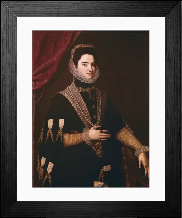 Framed Print : PANTOJA DE LA CRUZ, Juan de la Cruz, called (1553-1608) Framed Print : PANTOJA DE LA CRUZ, Juan de la Cruz, called (1553-1608)