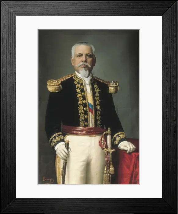 Framed Print : ALFARO, Eloy (1842-1912). Ecuadorean liberal Framed Print : ALFARO, Eloy (1842-1912). Ecuadorean liberal