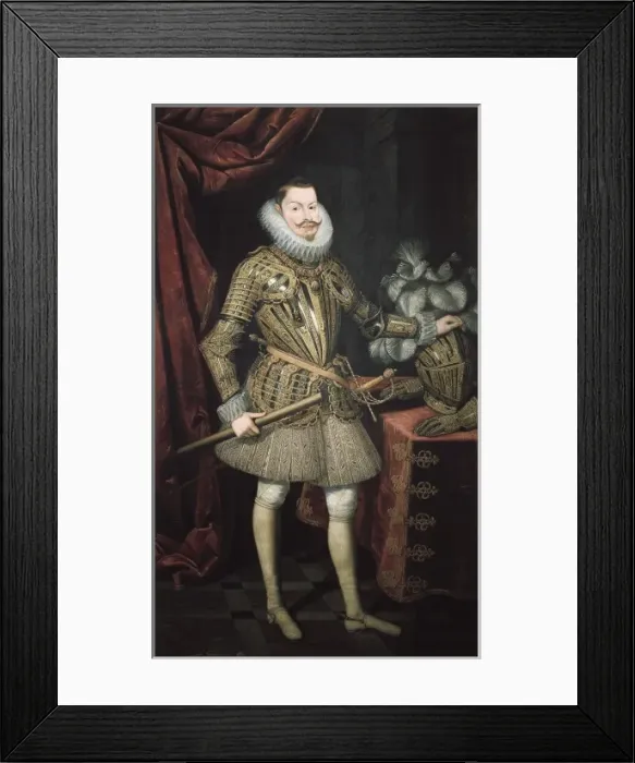 Framed Print : GONZALEZ, Bartolom頨1564-1627). King Philip Framed Print : GONZALEZ, Bartolom頨1564-1627). King Philip