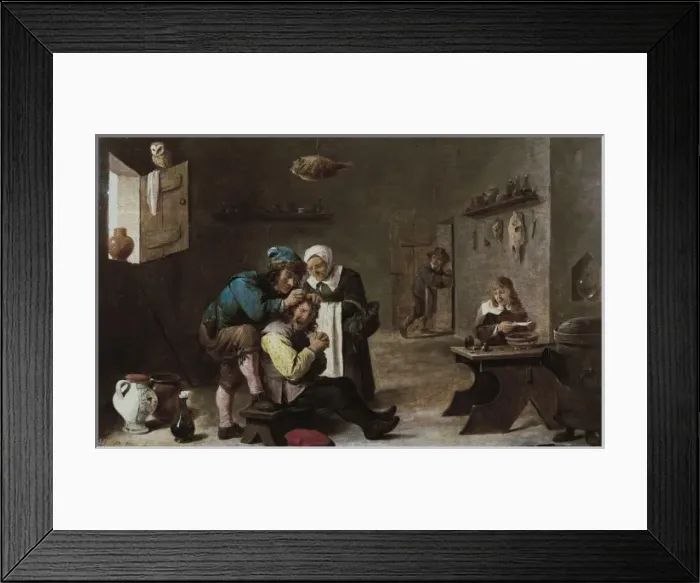 Framed Print : TENIERS II, David, the Younger (1610-1690) Framed Print : TENIERS II, David, the Younger (1610-1690)