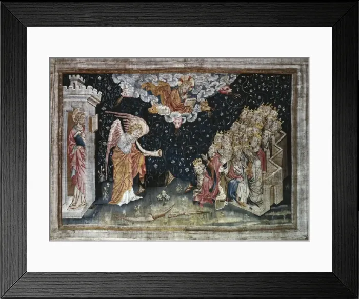 Framed Print : BATAILLE, Nicolas (14th c. ). The Seventh Trumpet Framed Print : BATAILLE, Nicolas (14th c. ). The Seventh Trumpet
