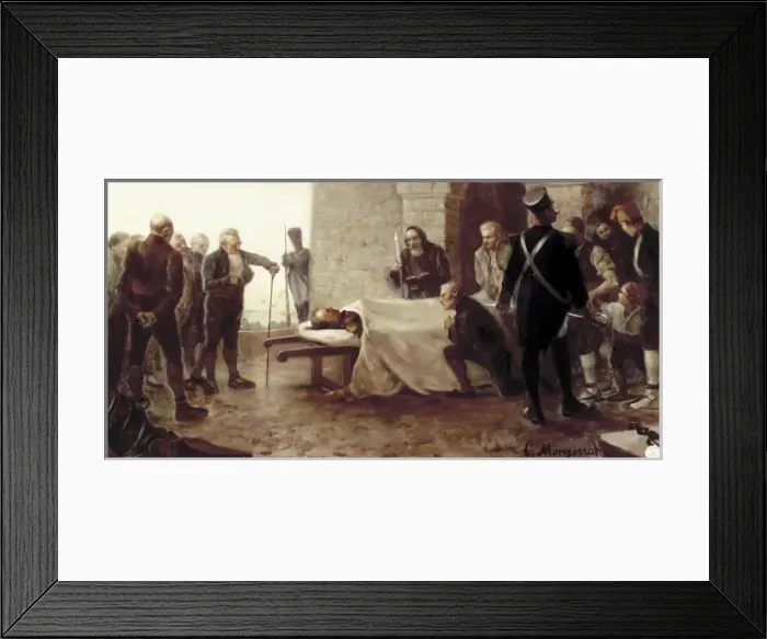 Framed Print : ALVAREZ DE CASTRO, Mariano (1749-1810). Spanish Framed Print : ALVAREZ DE CASTRO, Mariano (1749-1810). Spanish