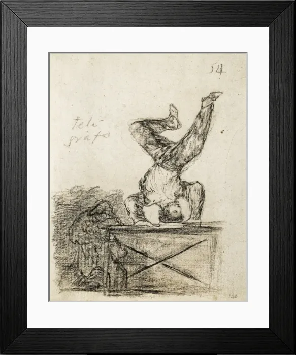 Framed Print : GOYA Y LUCIENTES, Francisco de (1746-1828). Telegraph Framed Print : GOYA Y LUCIENTES, Francisco de (1746-1828). Telegraph