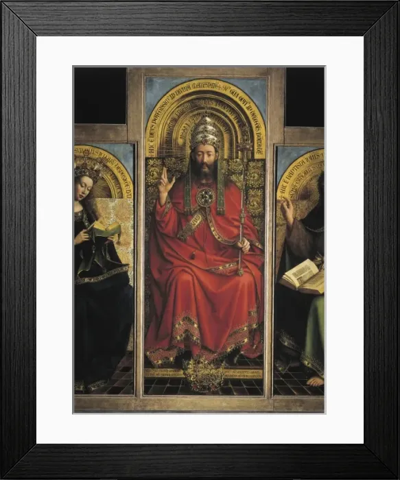 Framed Print : EYCK, Jan van (1390-1441); EYCK, Hubert van (1370-1426) Framed Print : EYCK, Jan van (1390-1441); EYCK, Hubert van (1370-1426)