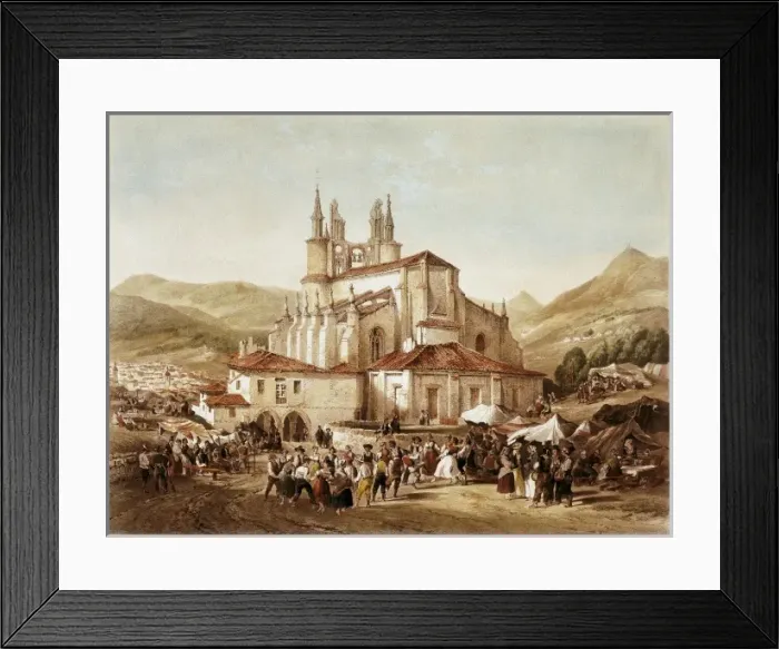 Framed Print : PEREZ VILLaMIL, Jenaro (1807-1854). Espart Framed Print : PEREZ VILLaMIL, Jenaro (1807-1854). Espart
