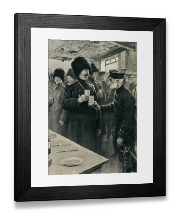 Framed Print : Russian-Japanese War (1904-1905). Russian general Framed Print : Russian-Japanese War (1904-1905). Russian general