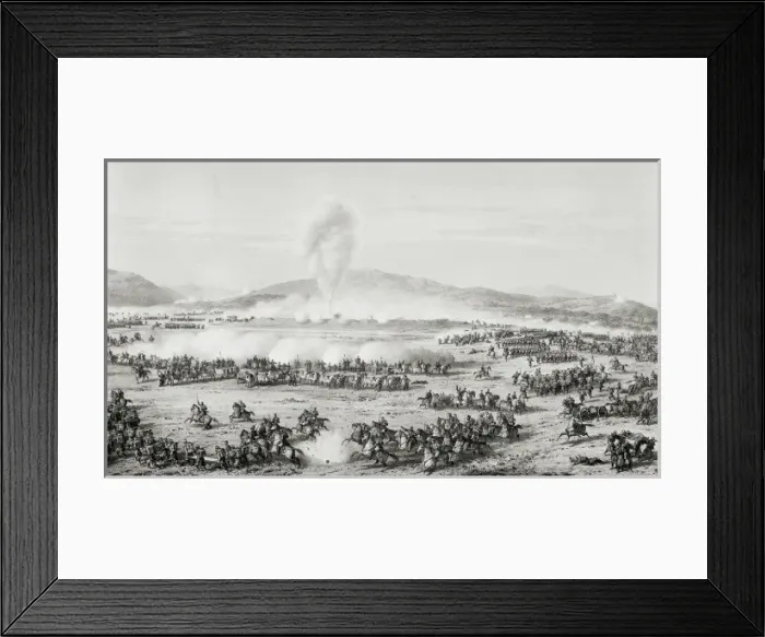 Framed Print : War of Africa. Battle of de Tetouan (4th February Framed Print : War of Africa. Battle of de Tetouan (4th February
