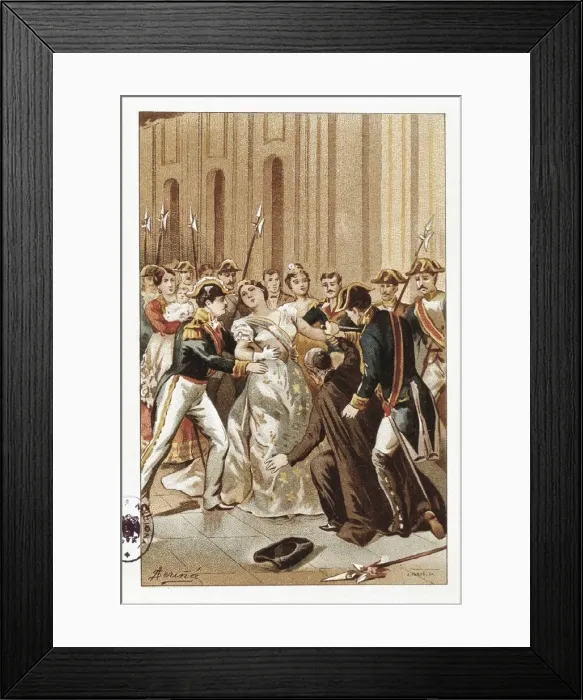 Framed Print : Spain (1852). Mart Framed Print : Spain (1852). Mart