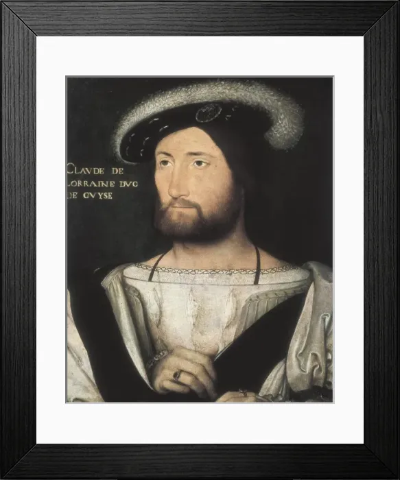 Framed Print : CLOUET, Jean (1475-1541). Portrait of Claude Framed Print : CLOUET, Jean (1475-1541). Portrait of Claude