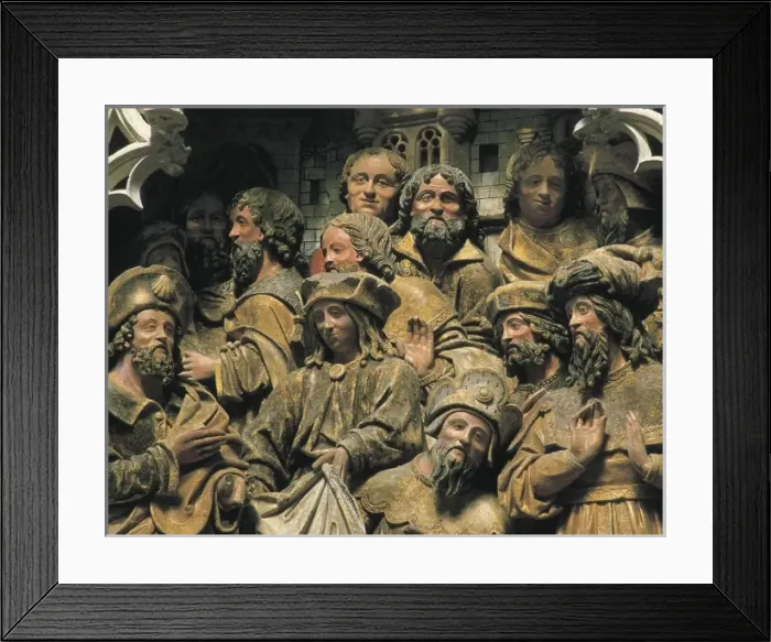 Framed Print : FRANCE. Amiens. Notre Dame cathedral. Decoration Framed Print : FRANCE. Amiens. Notre Dame cathedral. Decoration
