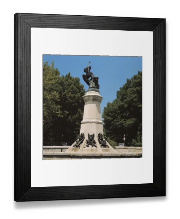 Framed Print : BELLVER Y RAMON, Ricardo (1845-1924). Fallen Framed Print : BELLVER Y RAMON, Ricardo (1845-1924). Fallen