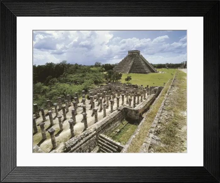 Framed Print : MEXICO. YUCATN. Chich鮠ItzᮠGroup of the Thousand