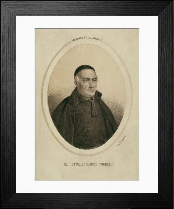 Framed Print : MUяZ TORRERO, Diego (1761-1829). Spanish eclesiastic Framed Print : MUяZ TORRERO, Diego (1761-1829). Spanish eclesiastic