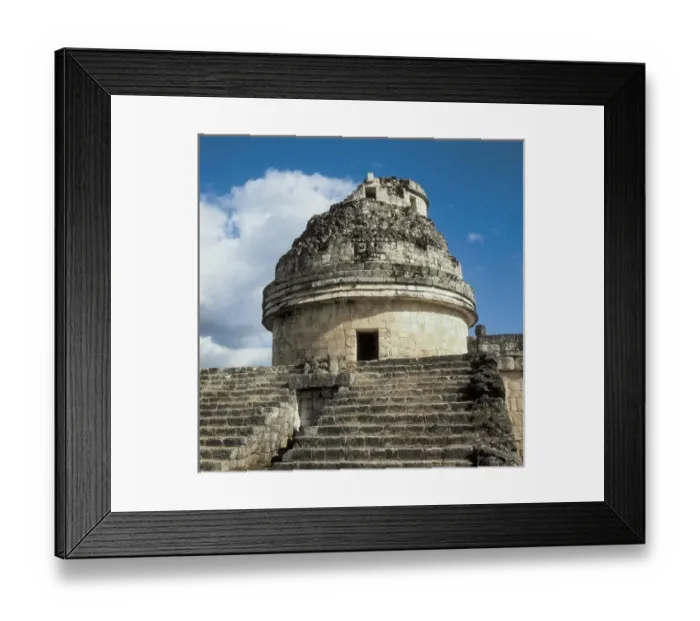 Framed Print : El Caracol. 11th-13th c. MEXICO. YUCATN. Chich鮠