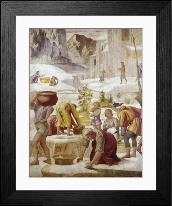 Framed Print : LUINI, Bernardino (1480-1532). The Gathering Framed Print : LUINI, Bernardino (1480-1532). The Gathering