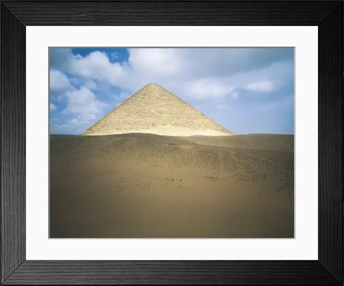 Framed Print : Red Pyramid. 26th c. BC. EGYPT. CAIRO. Dahshur Framed Print : Red Pyramid. 26th c. BC. EGYPT. CAIRO. Dahshur