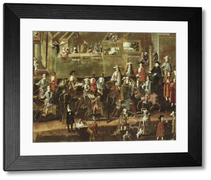 Framed Print : MORCILLO RUBIO DE AUяN, Diego (1642-1730). Priest Framed Print : MORCILLO RUBIO DE AUяN, Diego (1642-1730). Priest