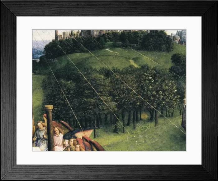 Framed Print : EYCK, Jan van (1390-1441); EYCK, Hubert van (1370-1426) Framed Print : EYCK, Jan van (1390-1441); EYCK, Hubert van (1370-1426)