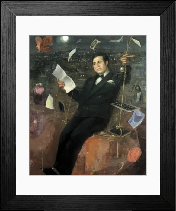 Framed Print : GOMEZ de la SERNA, Ram1888-1963). Spanish Framed Print : GOMEZ de la SERNA, Ram1888-1963). Spanish