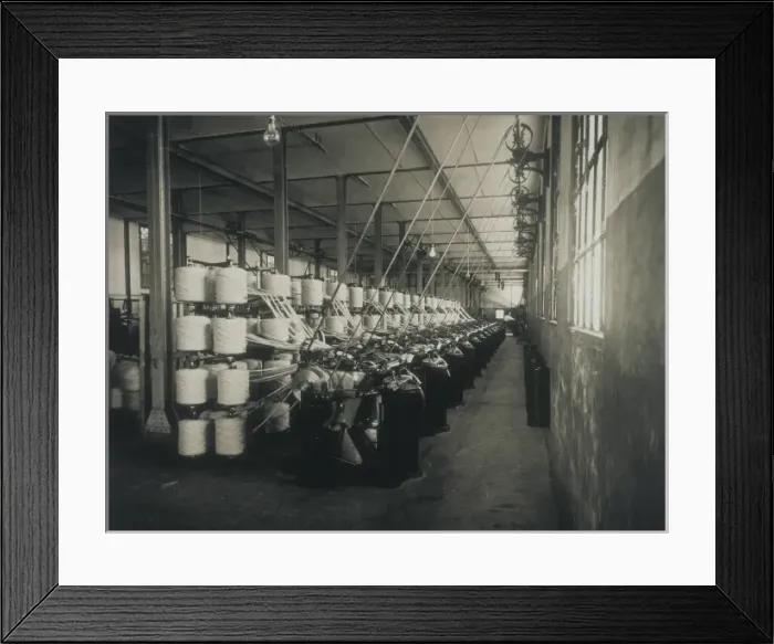 Framed Print : SPAIN. Sabadell. Spain. Textile factory La Lanera Framed Print : SPAIN. Sabadell. Spain. Textile factory La Lanera