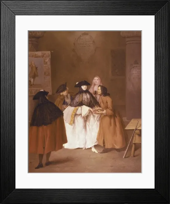 Framed Print : LONGHI, Pietro Falca, called Pietro (1702-1785) Framed Print : LONGHI, Pietro Falca, called Pietro (1702-1785)