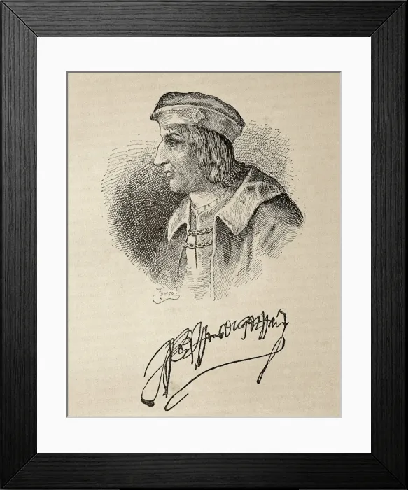 Framed Print : FERNANDEZ DE CORDOBA, Gonzalo, called El Gran Framed Print : FERNANDEZ DE CORDOBA, Gonzalo, called El Gran